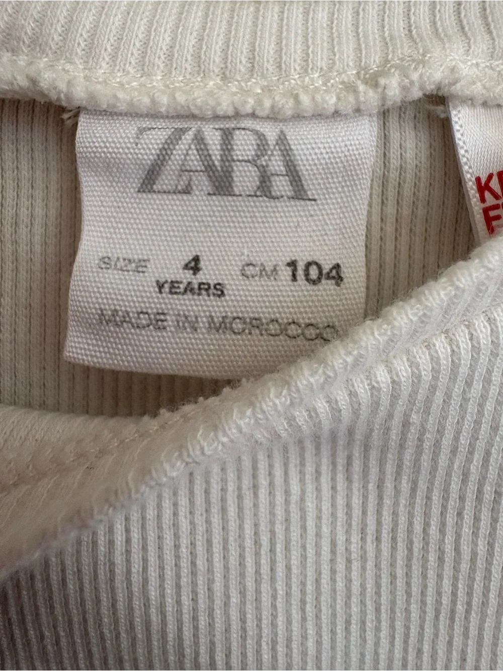 Zara soft ribbed